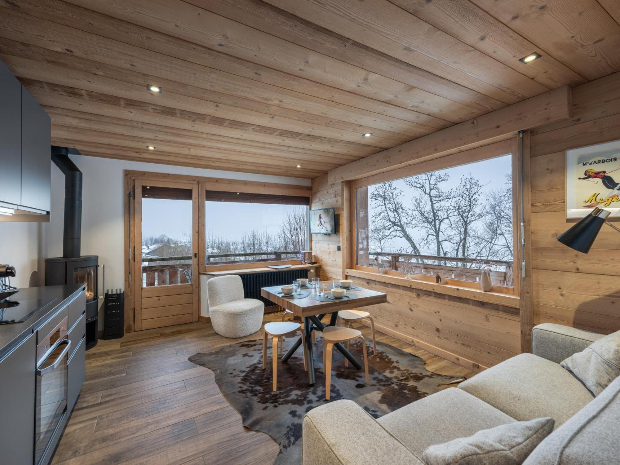 Chalet " Jeane " Proche Centre Megève Екстериор снимка