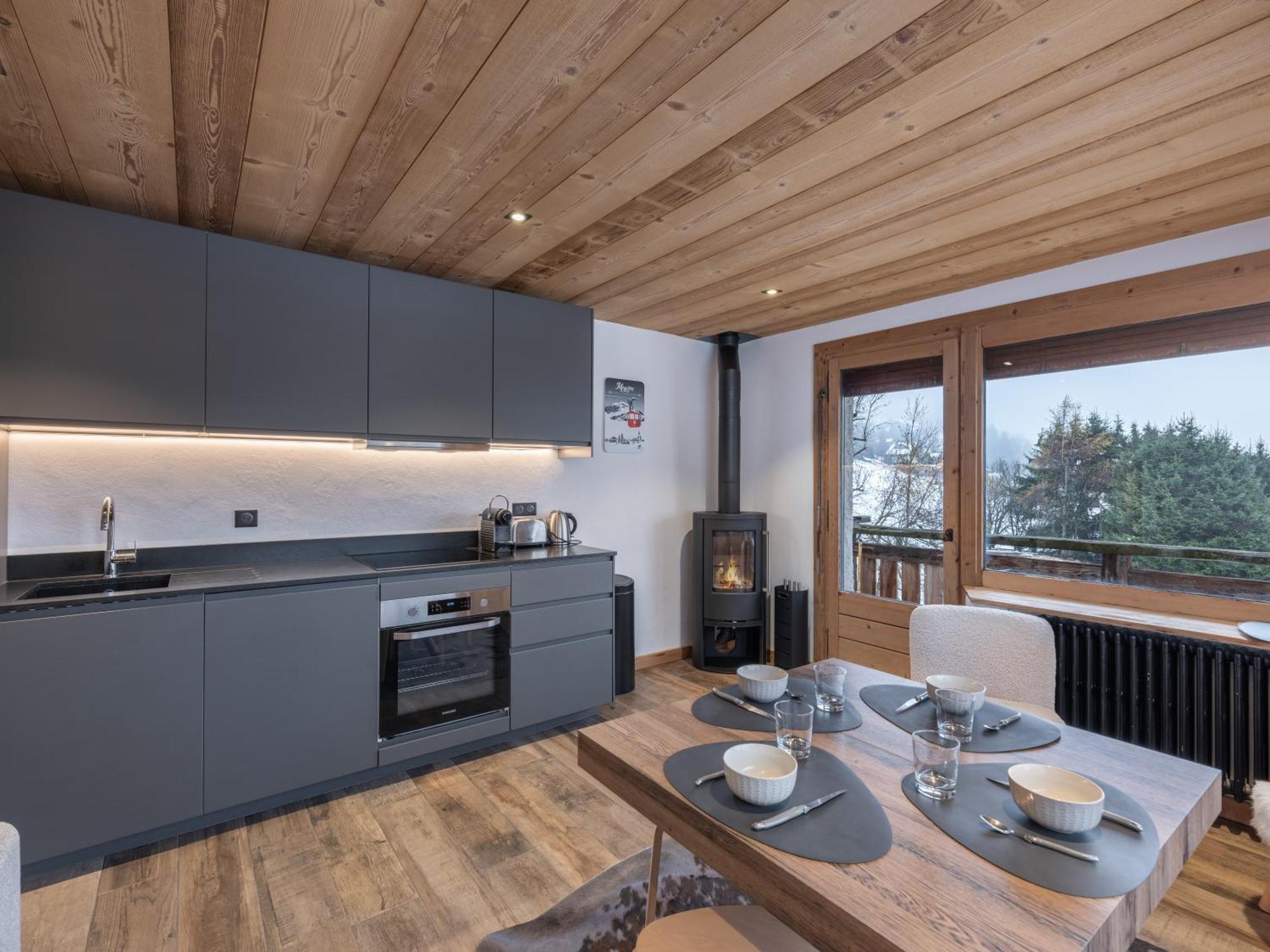 Chalet " Jeane " Proche Centre Megève Екстериор снимка