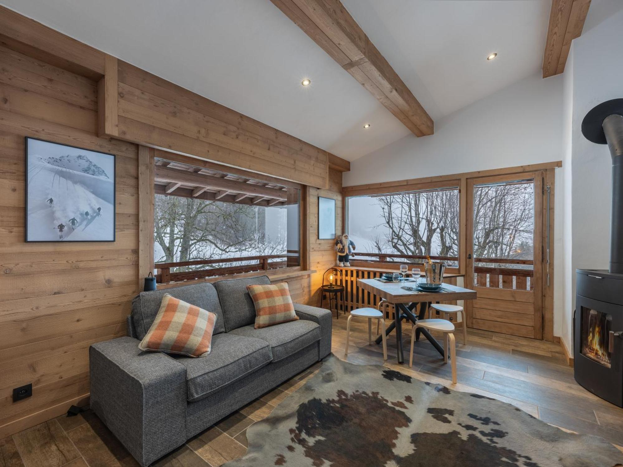 Chalet " Jeane " Proche Centre Megève Екстериор снимка
